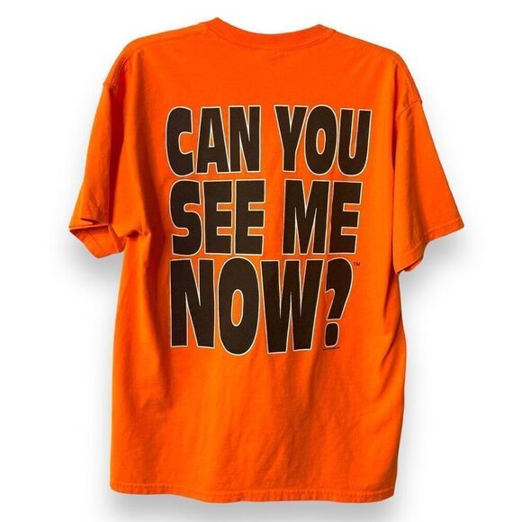 Gildan Men's "Bikers Against Dumb Drivers" Graphic T-shirt Orange Large - Picture 2 of 9